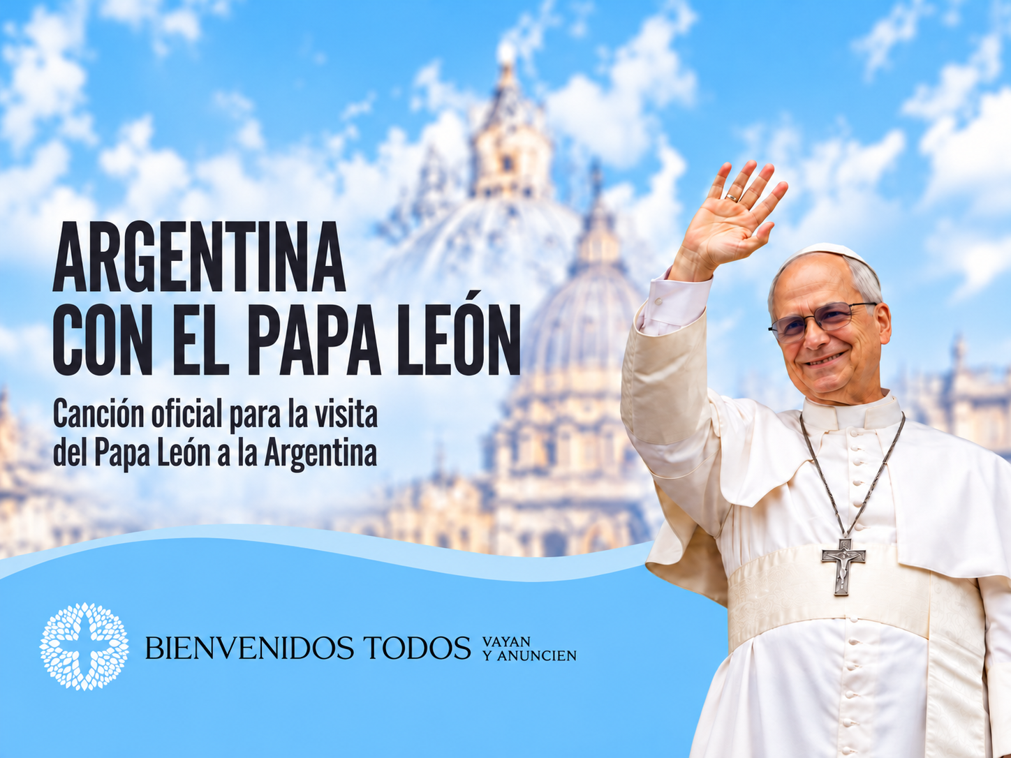 ¡Tenemos canción oficial! Argentina con el Papa León